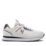4snk U.S. Polo ASSN NOBIL004-WHI006 sneaket white/blue/red